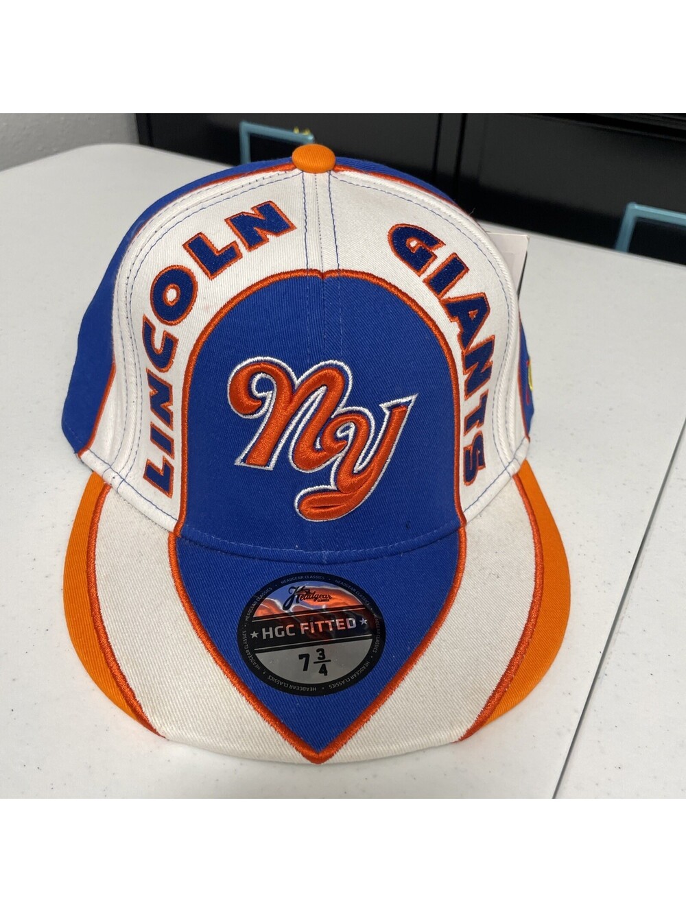 New York Lincoln Giants Negro League Baseball Fitted Hat Cap Size 7 3/4